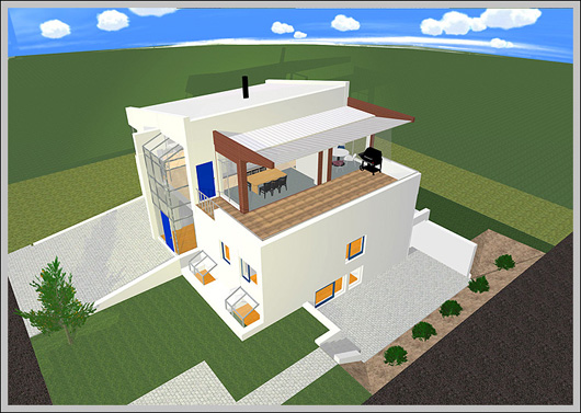 Tegneprogram: Tegne hus, planløsning, interiør, uterom - 2F.jpg - førstegangsbygger