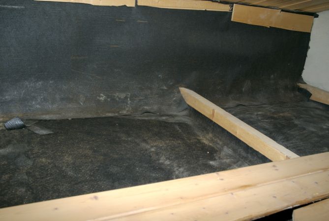 Legge gulv på loftet, flytte isolasjonen? - loft5.jpg - tesdal