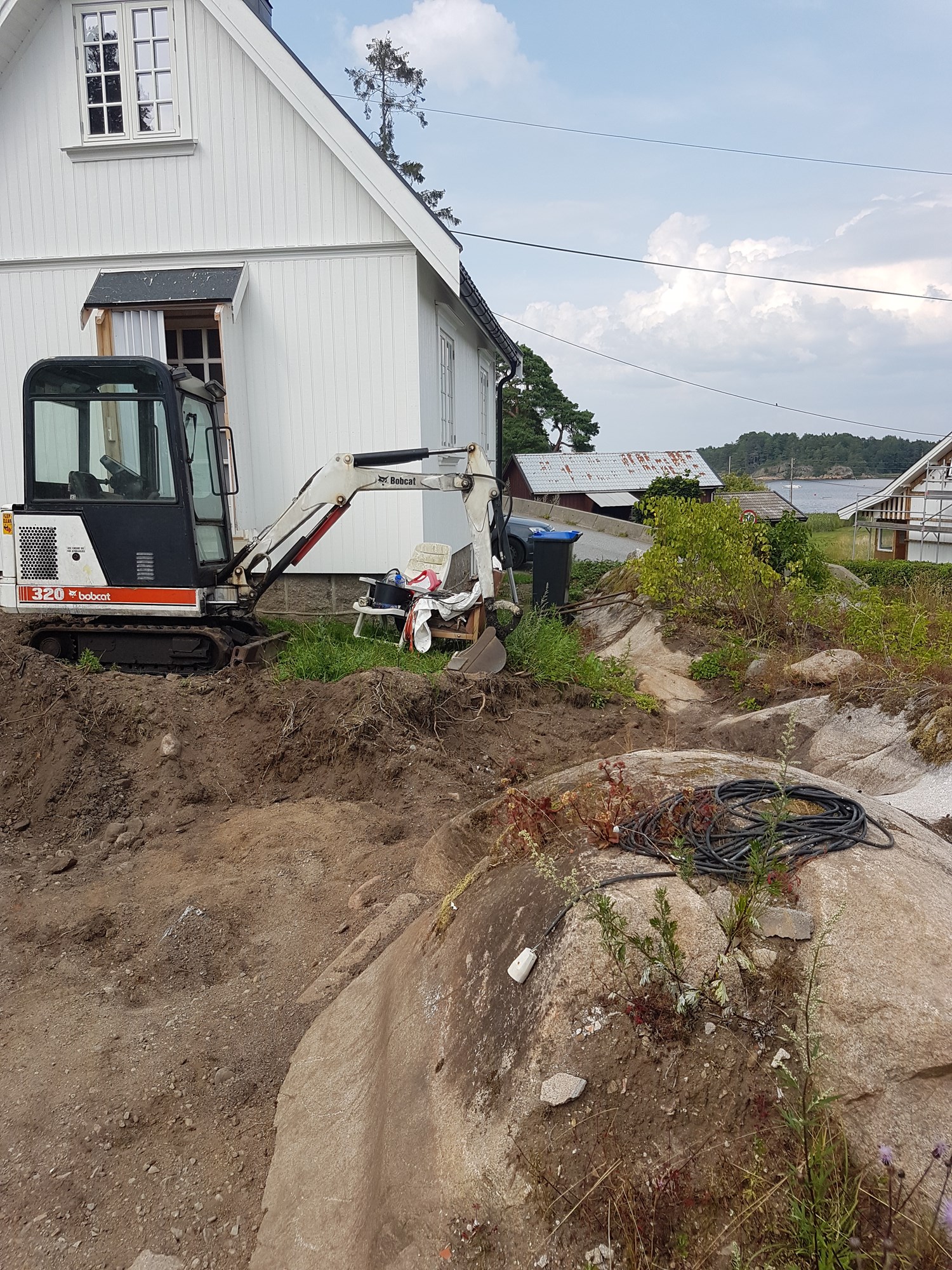 Støpe platting - hvor viktig er det med isolasjon under? - 20190729_154709.jpg - Åja