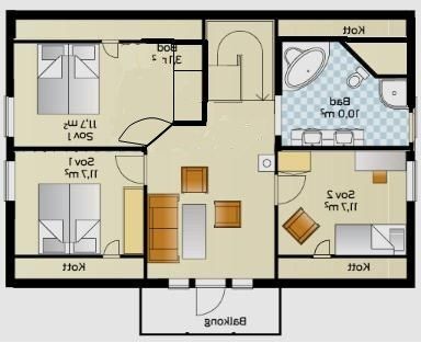 Innspill på plantegninger (mod 510 Østerhus), garderobe og skråtak - Østerhus 510, forslag2  2. etg.jpg - Jafo