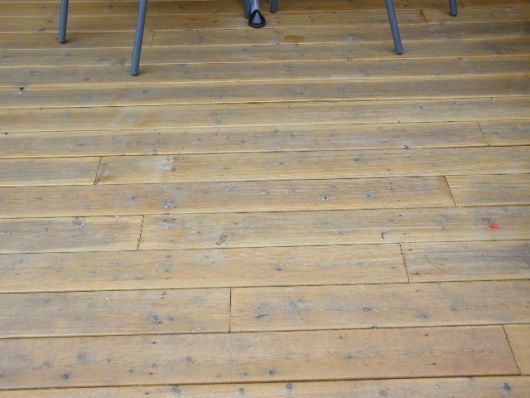 Endepløyde terassebord: Erfaring etter over ett år - P9140092.JPG - Bidda