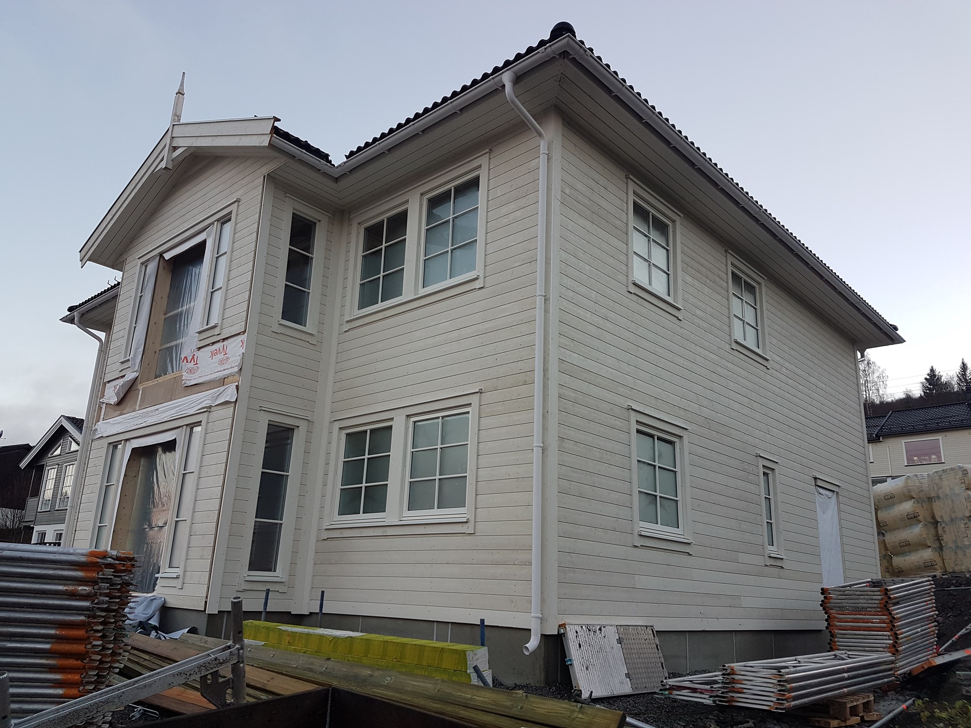Bygger nytt hus: abchus Adele i Drammen -  - Michael Scofield