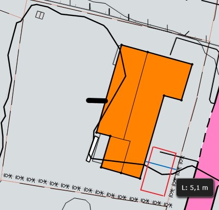 Bygge på tomtegrense () Bygge på tomtegrense