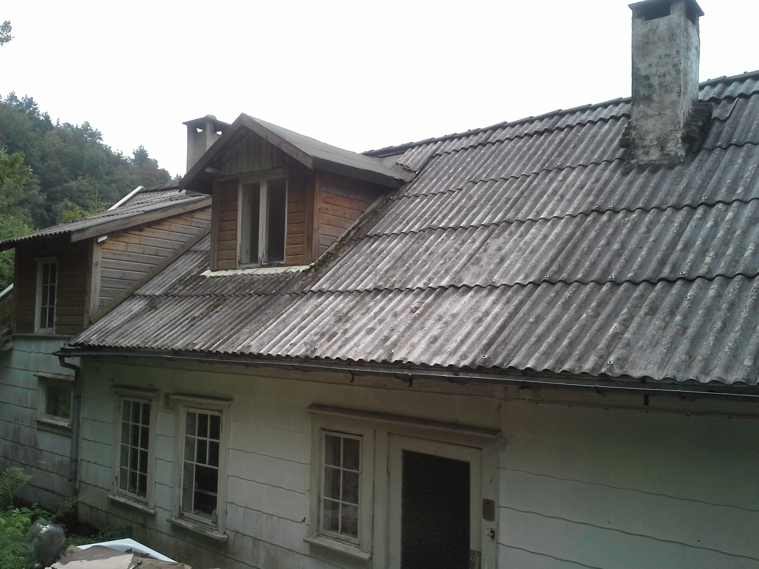 potet93: renovering av gammelt tømmerhus ca 1850 - 20130806_121815.jpg - potet93