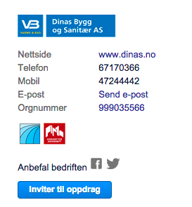 Advarsel: Dinas boligservice  -  - hans9001