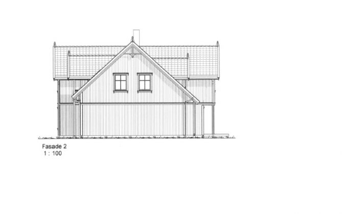 Nordstjerna: Innspill påå modifisert Mesterhus Nestun planløsning - Fasade2.jpg - Nordstjerna