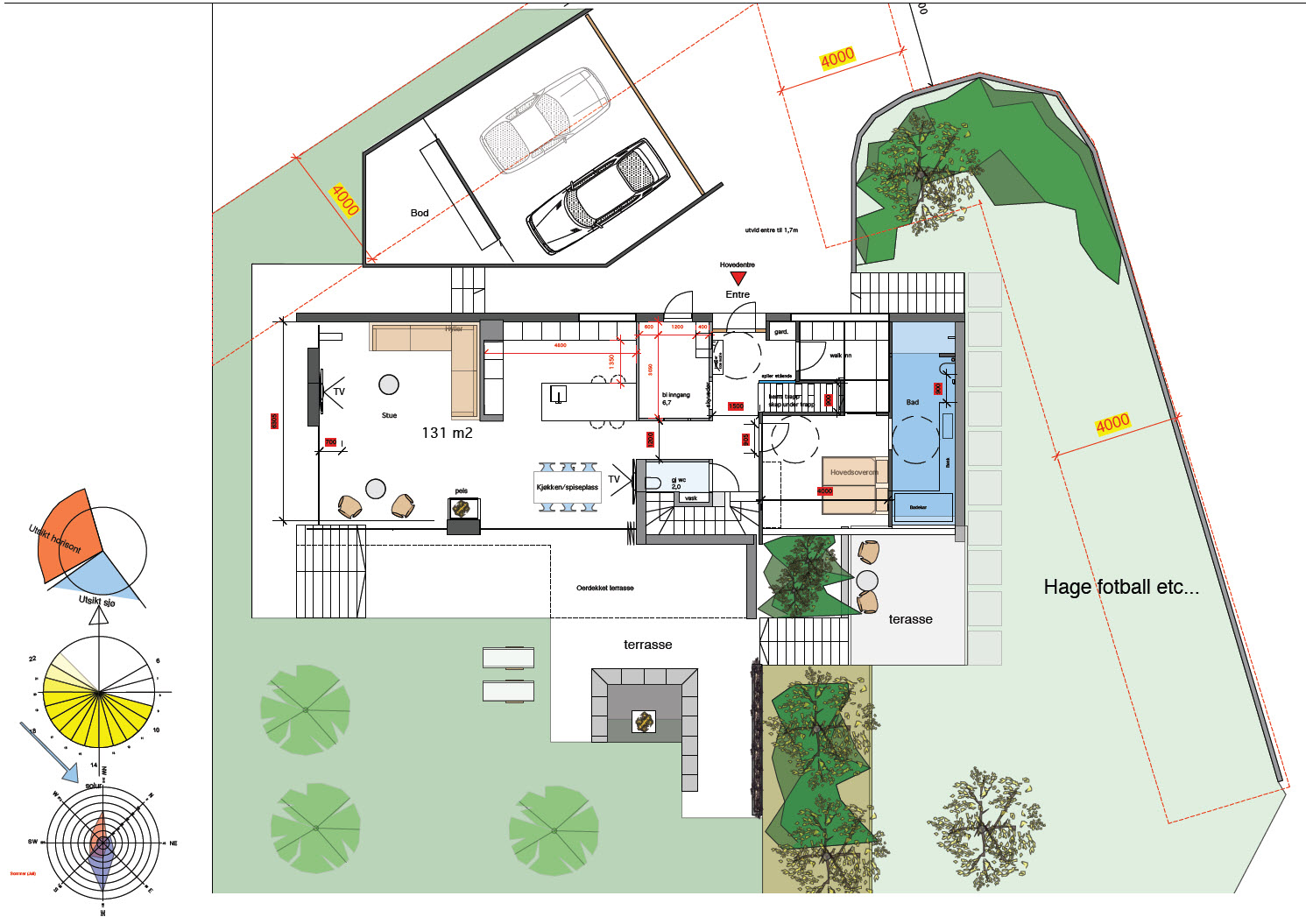 Ønsker innspill til planløsning! - Plan 1.etg.jpg - Julie S