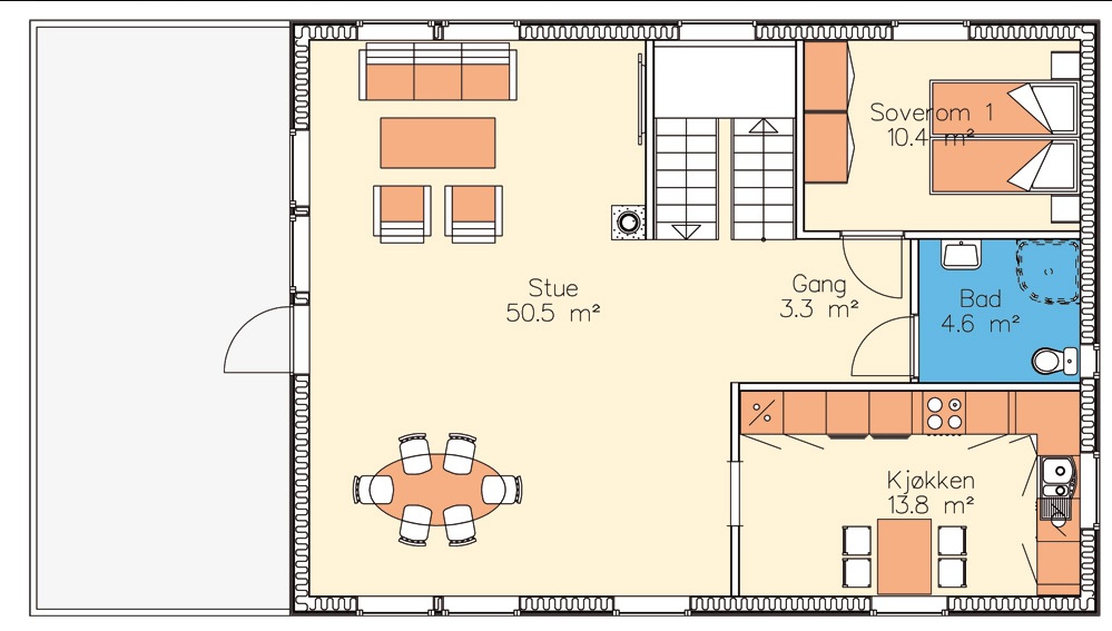 Hjelp skal bygge hus. Usikker på planløsning - vestli_1.jpg - Jafo