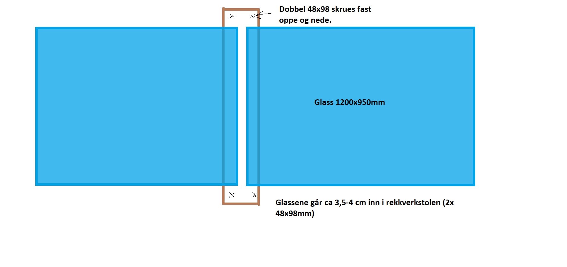 Spilevegg som levegg - Glass eksempel.jpg - Anonym