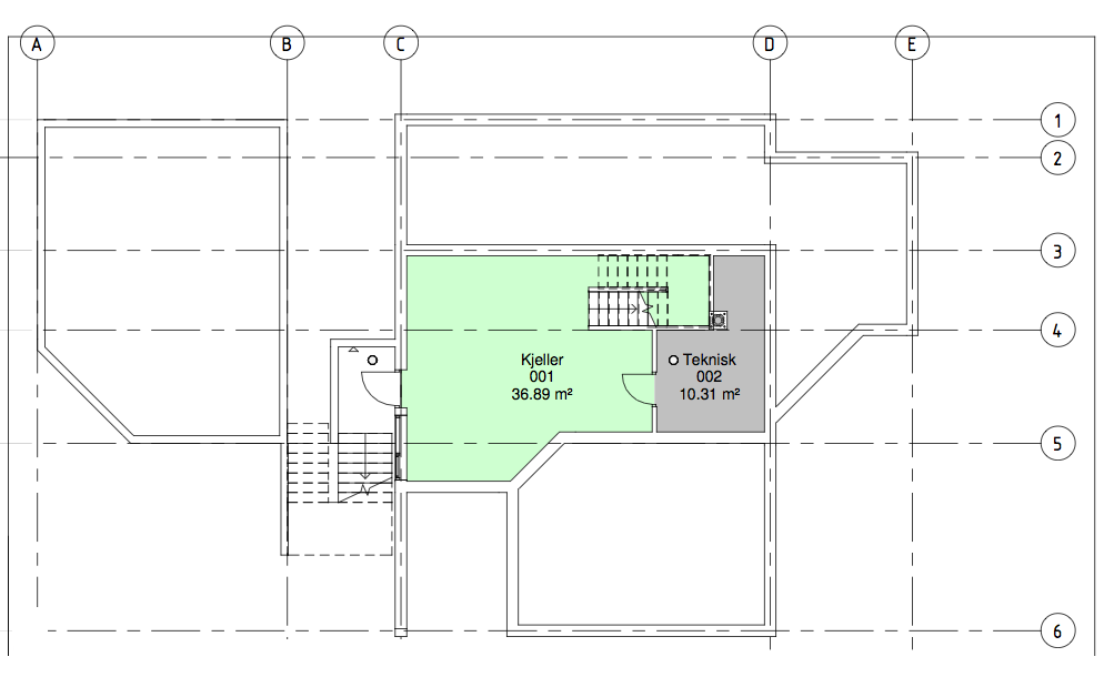 Innspill på planløsning - arkitekttegnet enebolig - Kjeller.png - sprudle