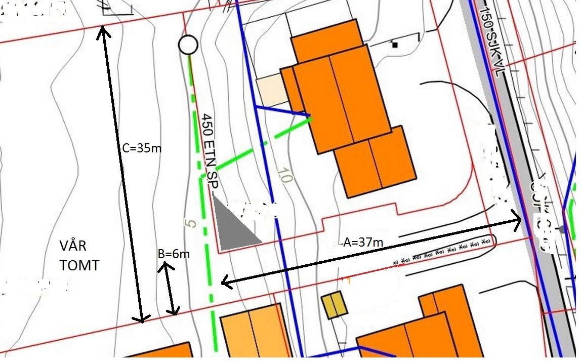 Hvordan kan jeg lage innkjørsel på denne tomten? - - tonyG