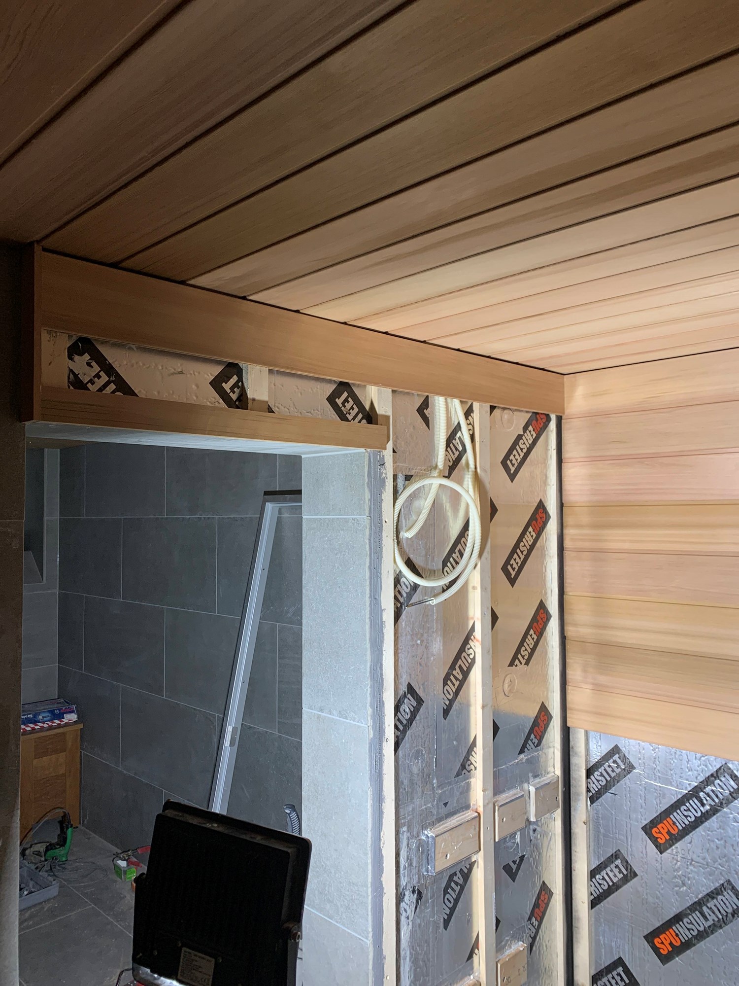 DrSakke bygger sauna i kjelleren -  - DrSakke