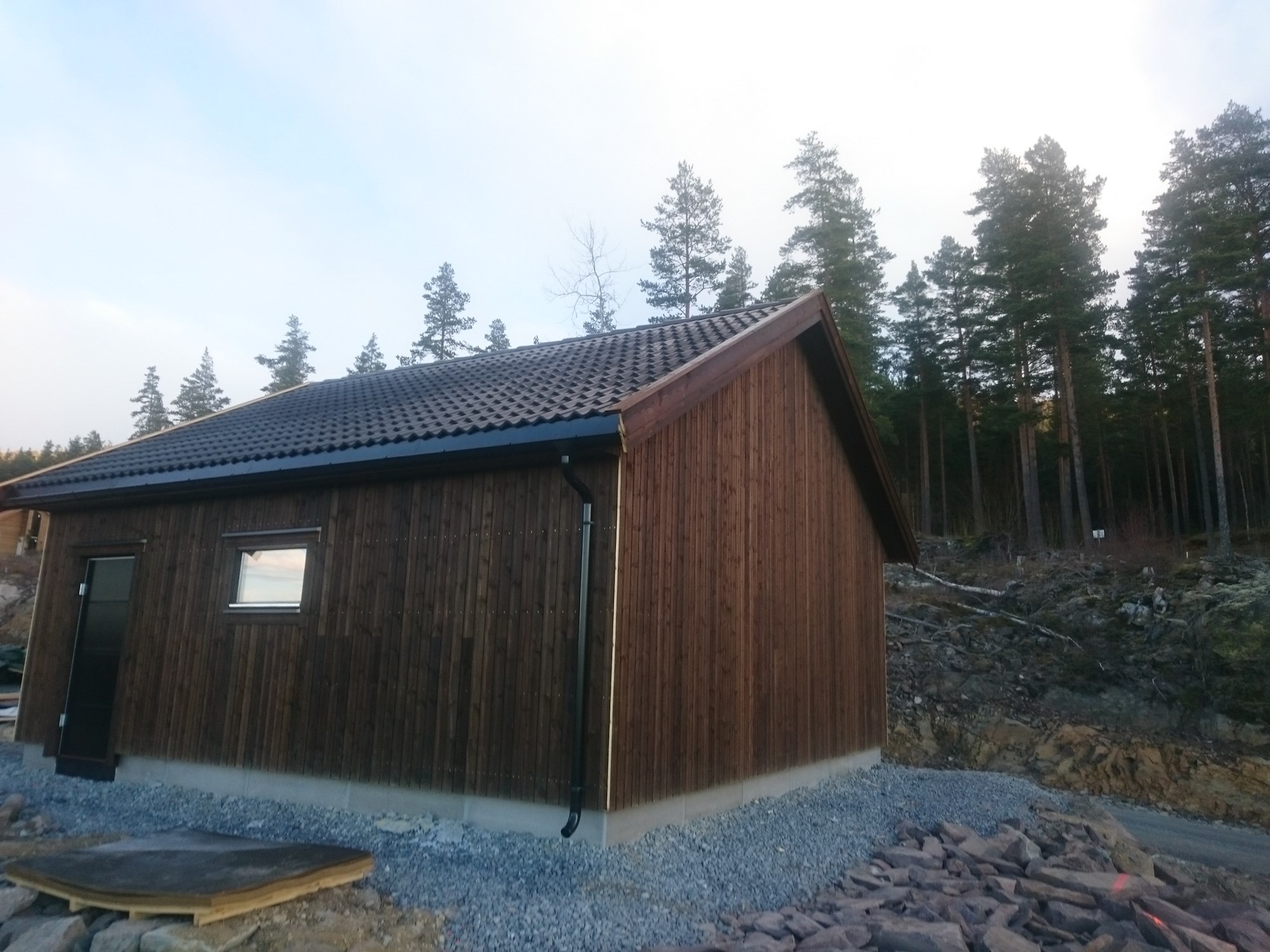 Nytt hus ved skogen med utsikt -  - utsiktenvår
