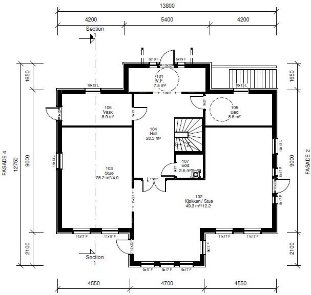 Ønsker innspill på Fasader og planløsning - Hovedplan.jpg - Cueball