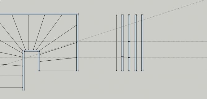 Bygge utvendig trapp , Hvordan regne ut antall trinn - Vangeprojisering2.jpg - Stefflus