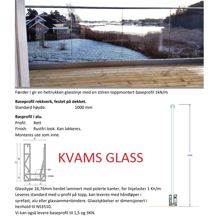 Glassrekkverk - Hjelp til valg av leverandør - IG_glassrekkverk_Ferdig_I - Kvamsglass.jpg - HHH