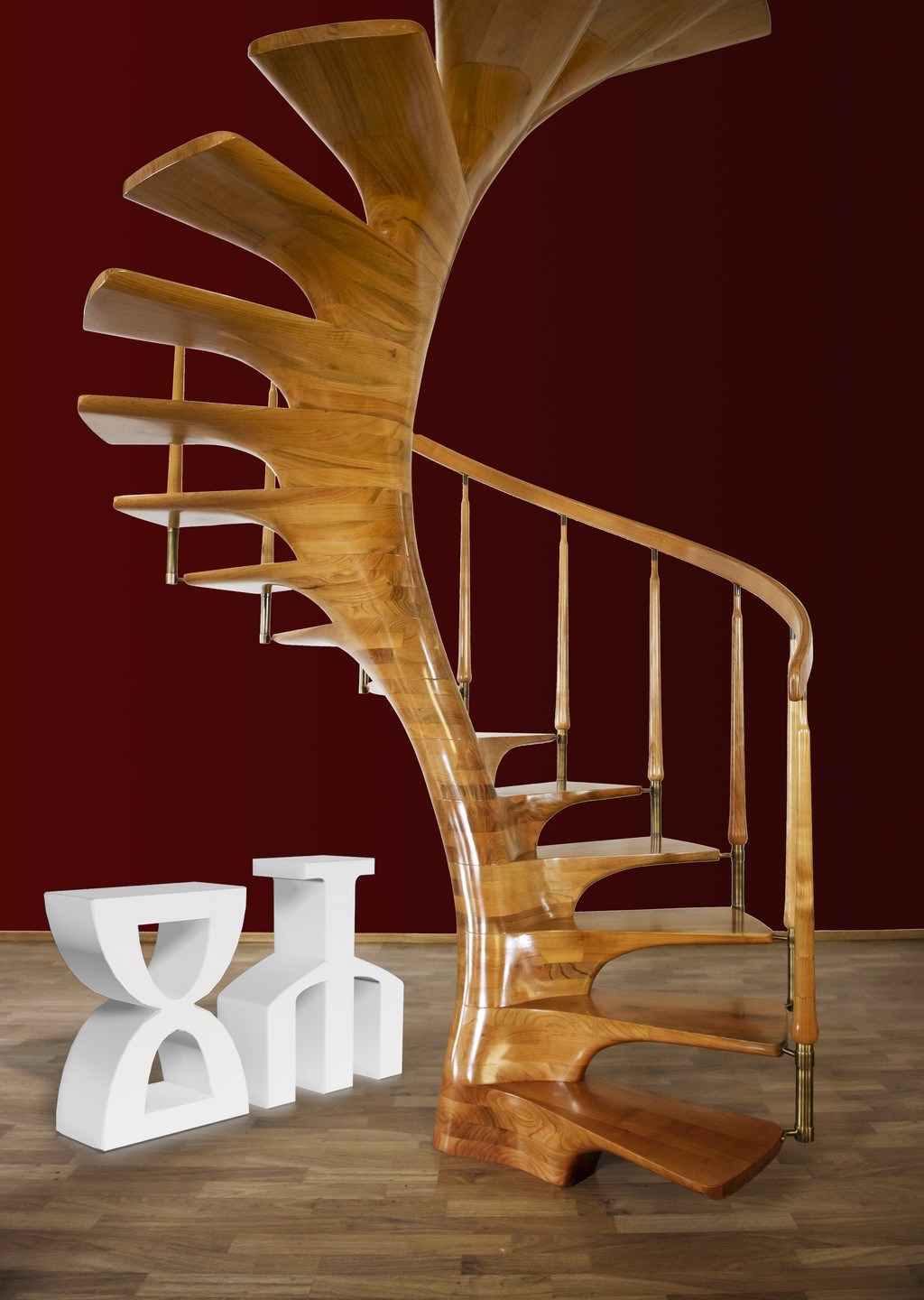 Bygge trapp - spiral treppen.jpg - Stairs