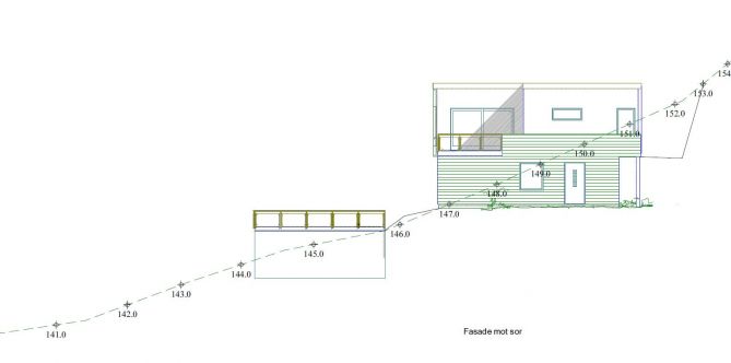Innspill planløsning moderne bolig Bergen - fasadesor.jpg - hellhans