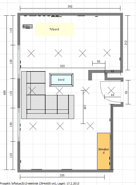 Prosjekt fra tre soverom til loftstue og kontor - roomarranger-elplan.jpg - Anonym