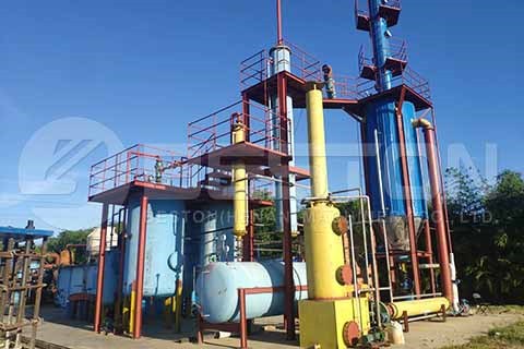 Waste Oil Distillation Machines Available Overseas Or In Your Town - Waste Oil Distillation Plant.jpg - bestonrecyclingwaste