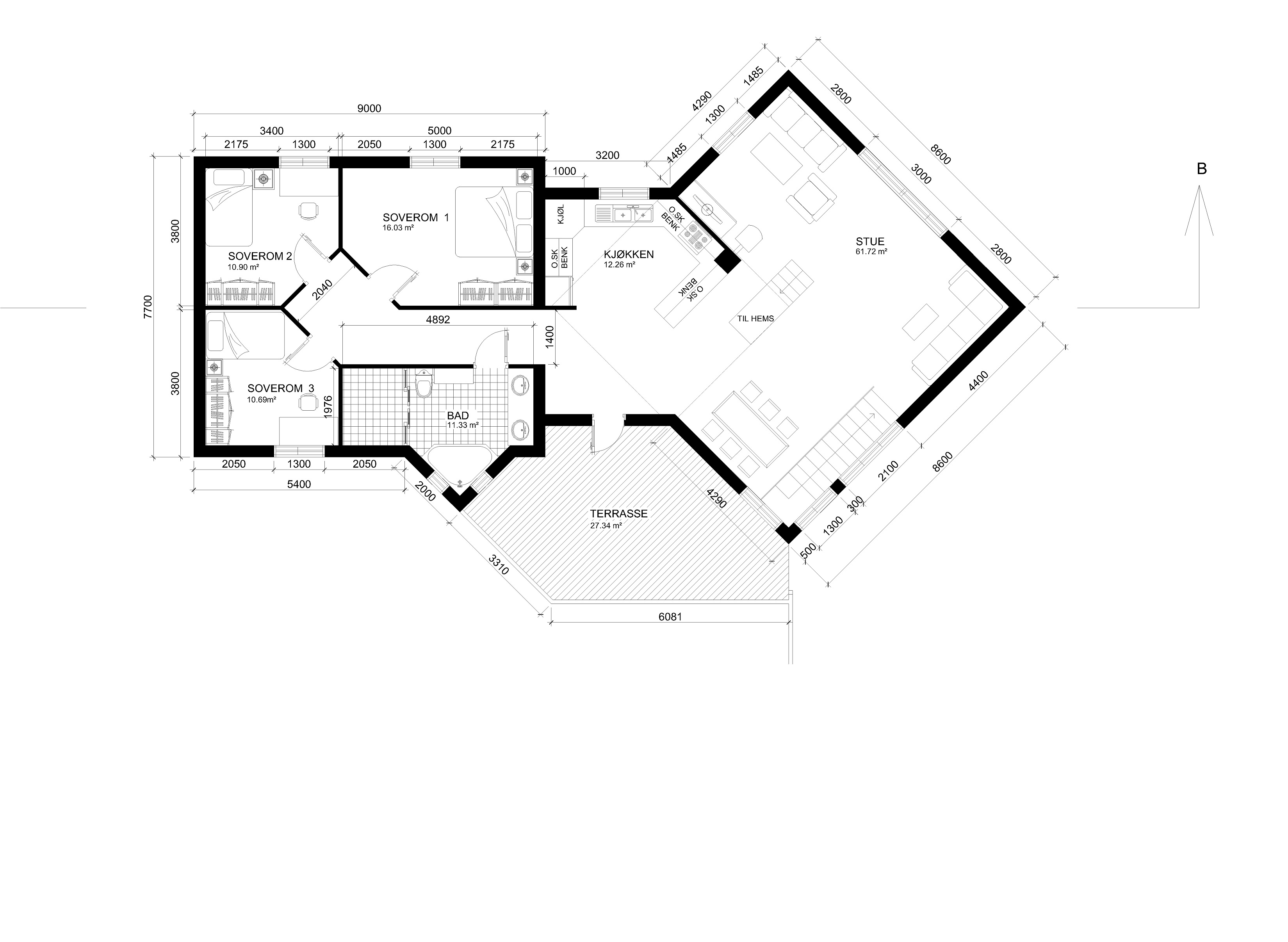 Planløsning / akitekttegnet - 1st floor_Blueprint_fix.jpg - Bein
