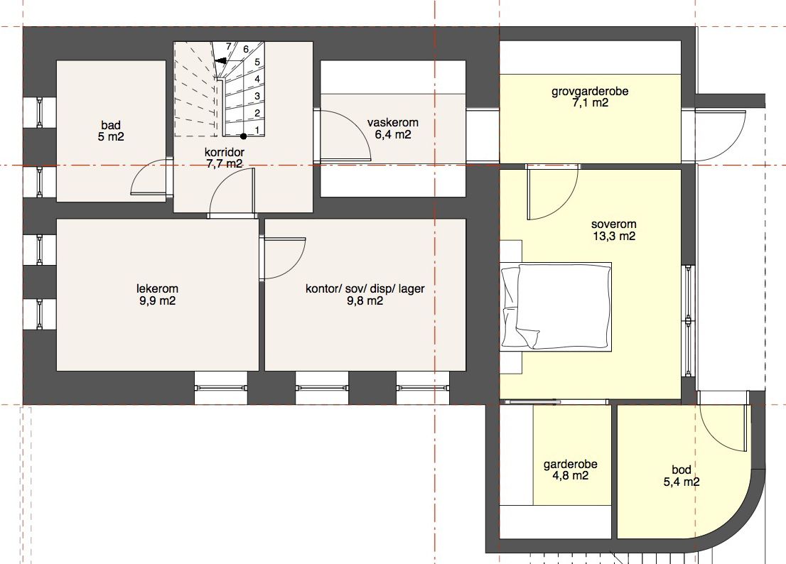 Drenering rundt 50-tals hus - Kjeller.jpg - Grus