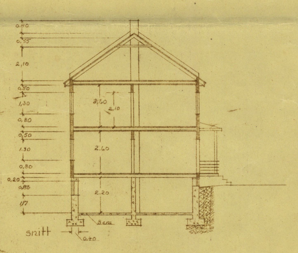 Tolking av opprinnelige plantegninger av hus fra 1950 - Snitt.png - Aleksimo