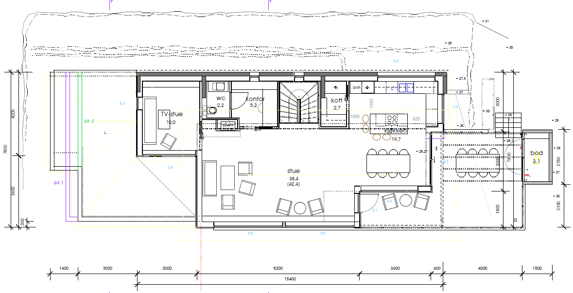 Noen som har kommentarer til planløsning? - øverste etage.png - byggeprosjektet