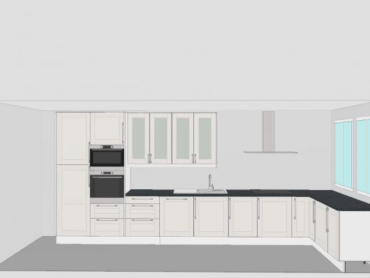 Ny leilighet skal pusses opp med kjøkken fra IKEA - endelig kjøkkentegning.jpg - chenoken