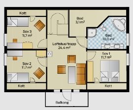 Innspill på plantegninger (mod 510 Østerhus), garderobe og skråtak - Østerhus 510, original 2. etg.jpg - Hakkaisan