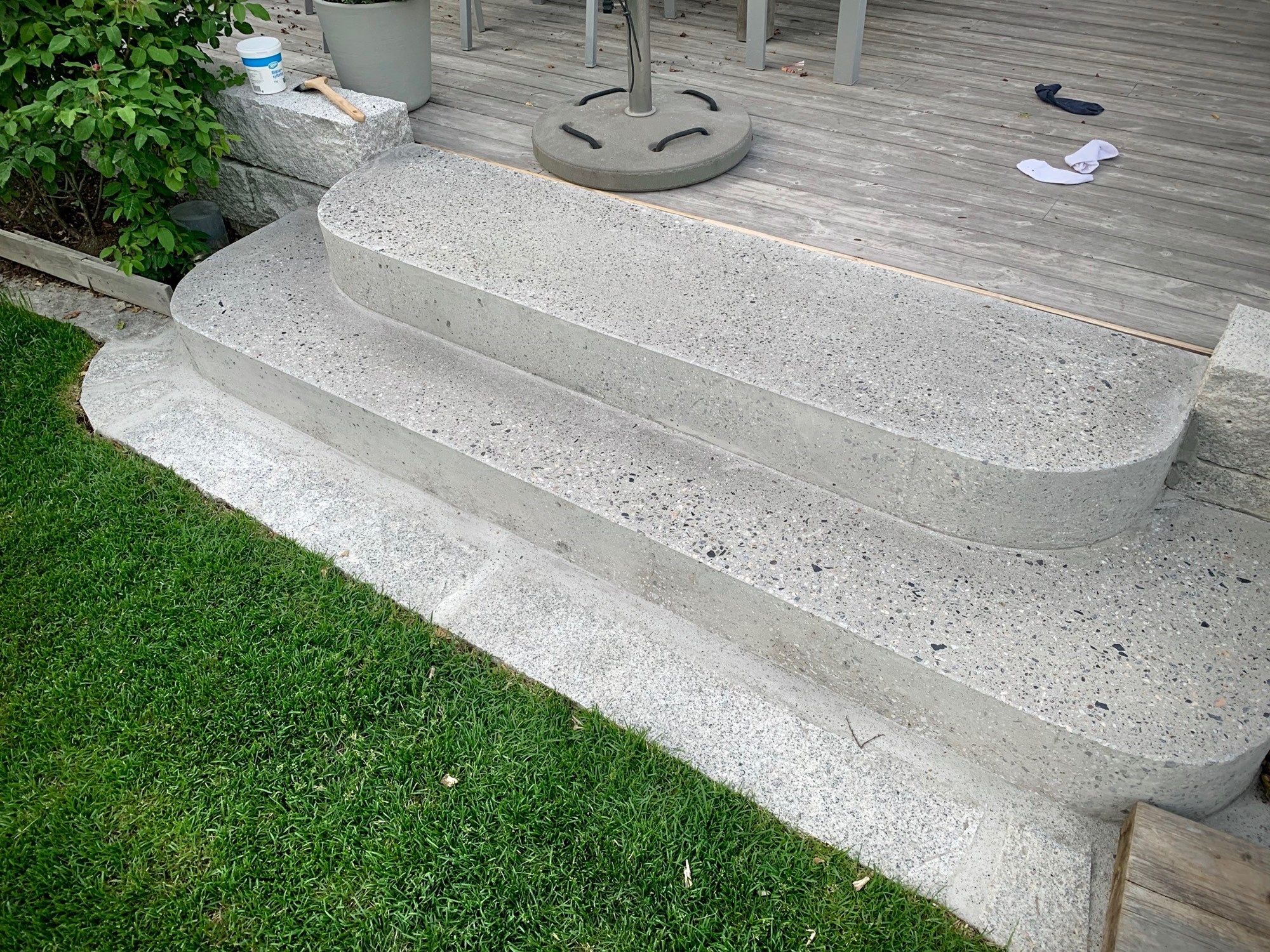 Slipe / polere betongtrapp ute - DIY - 2.jpg - oyvinto