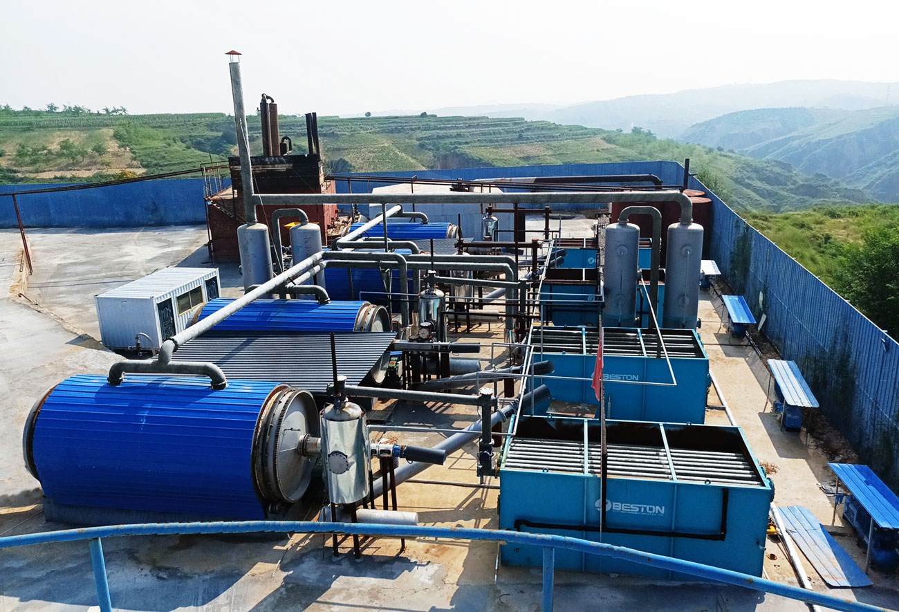 Where To Get A Tyre Pyrolysis Plant in the Market - Install Such an Beston Pyrolysis Plant Project in Turkey to Process Tyre Plastic and Oil Sluge.jpg - bestonmachinery