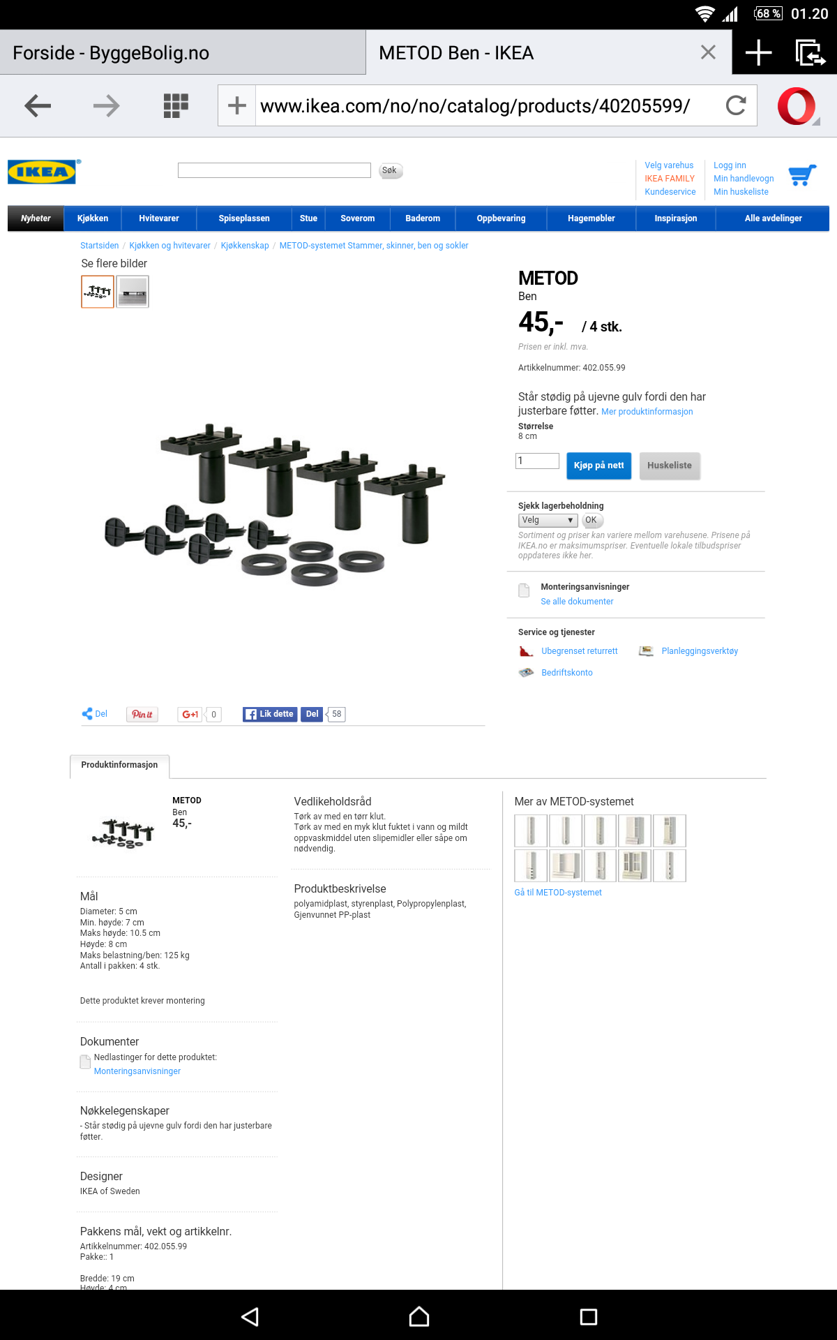 Minimumshøyde på IKEA-kjøkken? - Screenshot_2016-04-05-01-20-06.png - cecolon