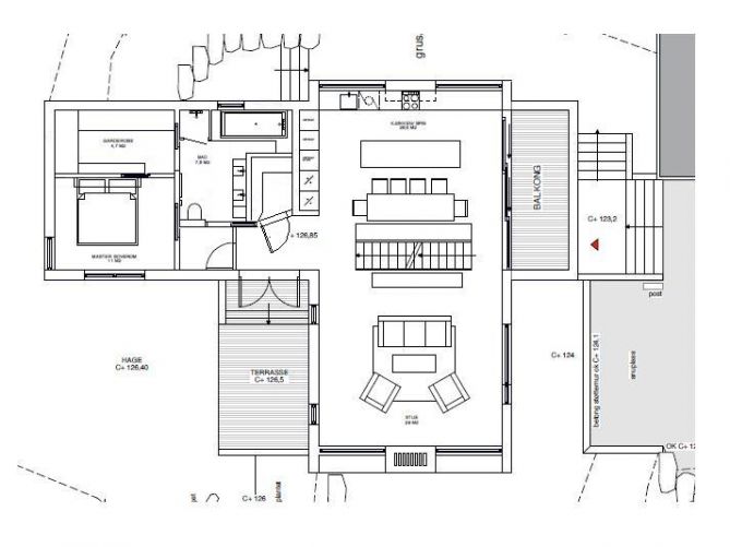 Husborgen: Drømmehuset vårt på Borgen. - skisse Husborgen 2-etg.jpg - Bidda