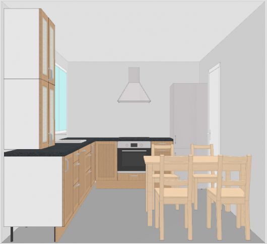 Tømrer79: Innspill på kjøkken i leilighet på Jessheim - tomrer8.jpg - nr-4
