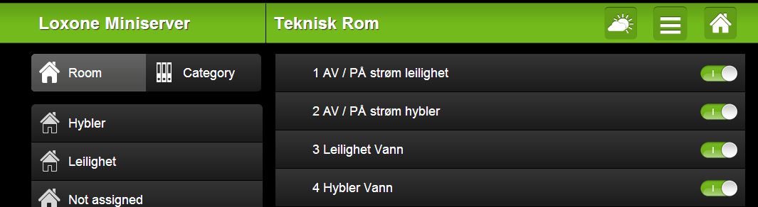 Hvor mye skal man tålerere av musikk bråk fra leieboer? - loxone.JPG - 2rgeir