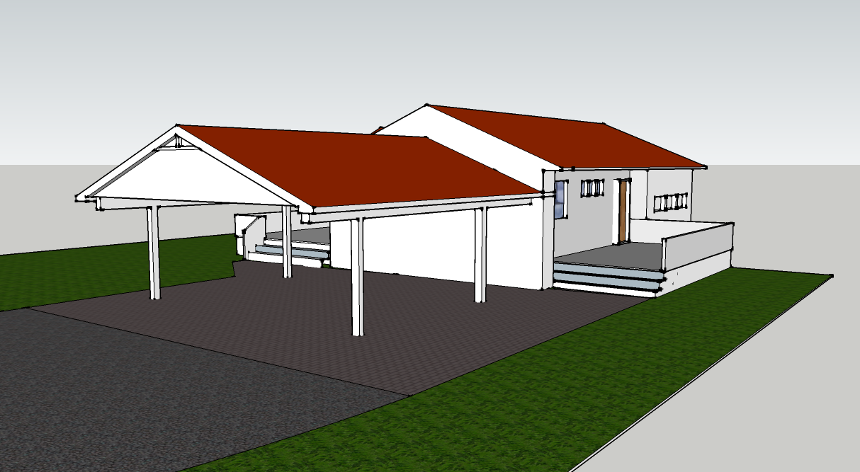 Carport dimensjonering - Carport skisse2.png - Sivertsen