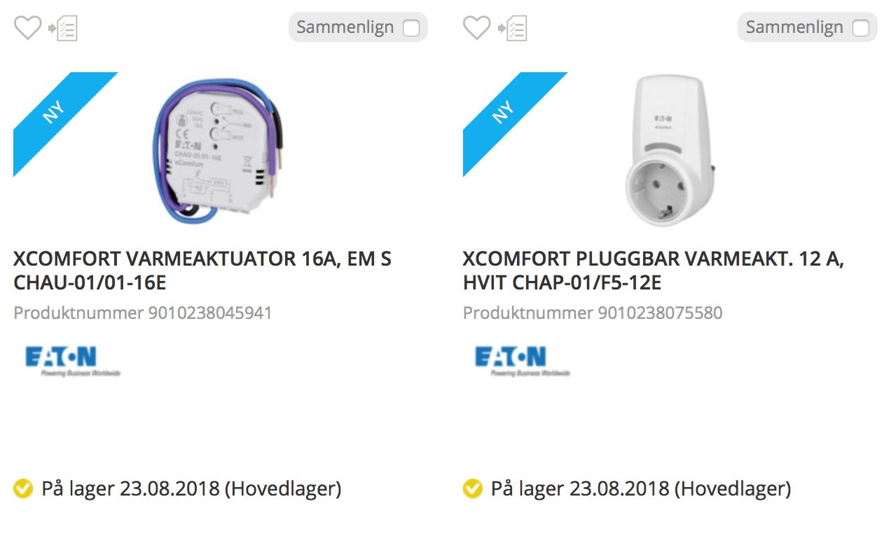 Den store xComfort – SHC – Sensio tråden -  - Runnerboy