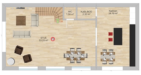 Hjelp til plantegning/fasade nybygg - plan 2 etg.jpg - ingi