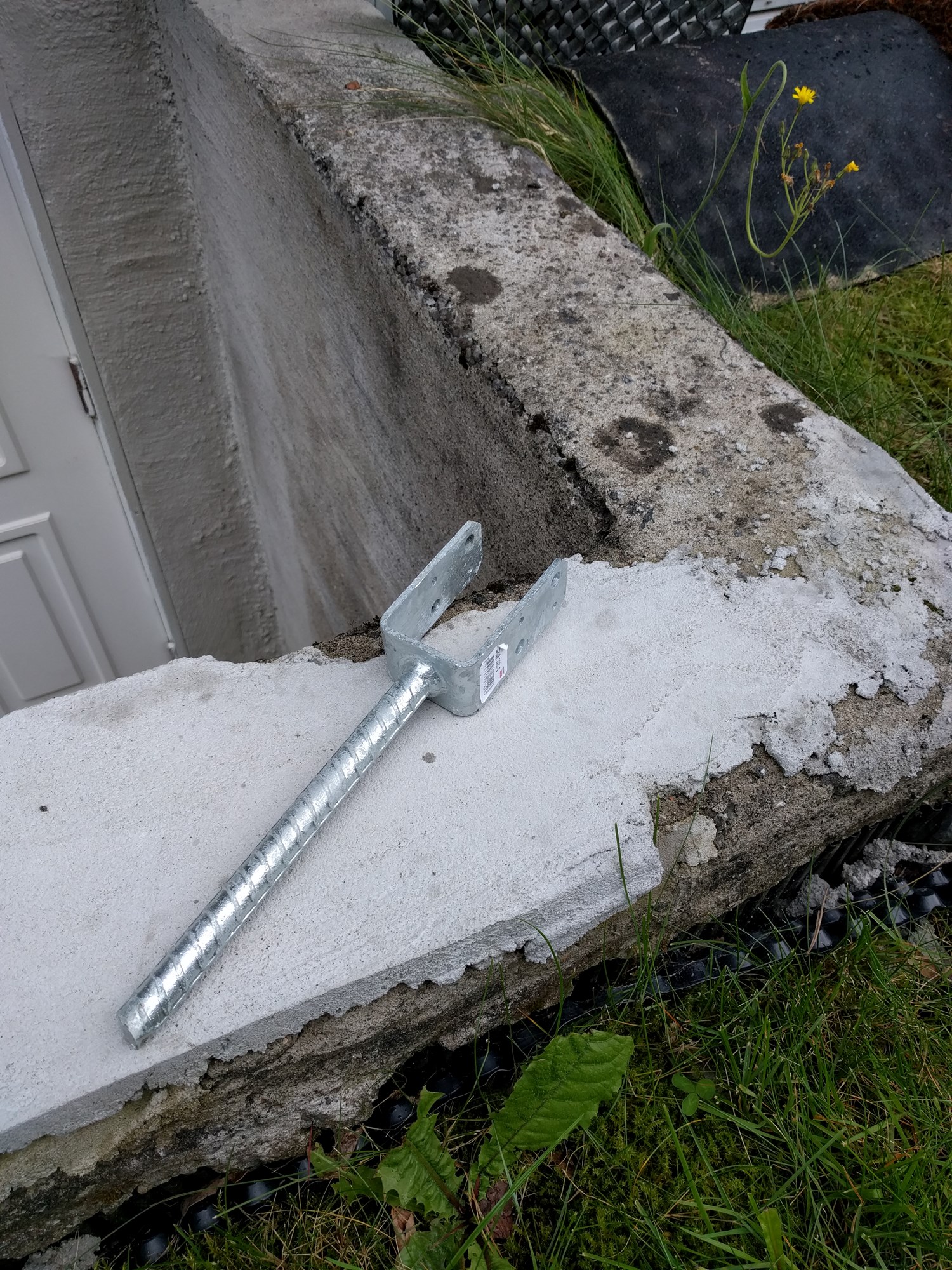 Sette søylesko i mur - ByggeBolig