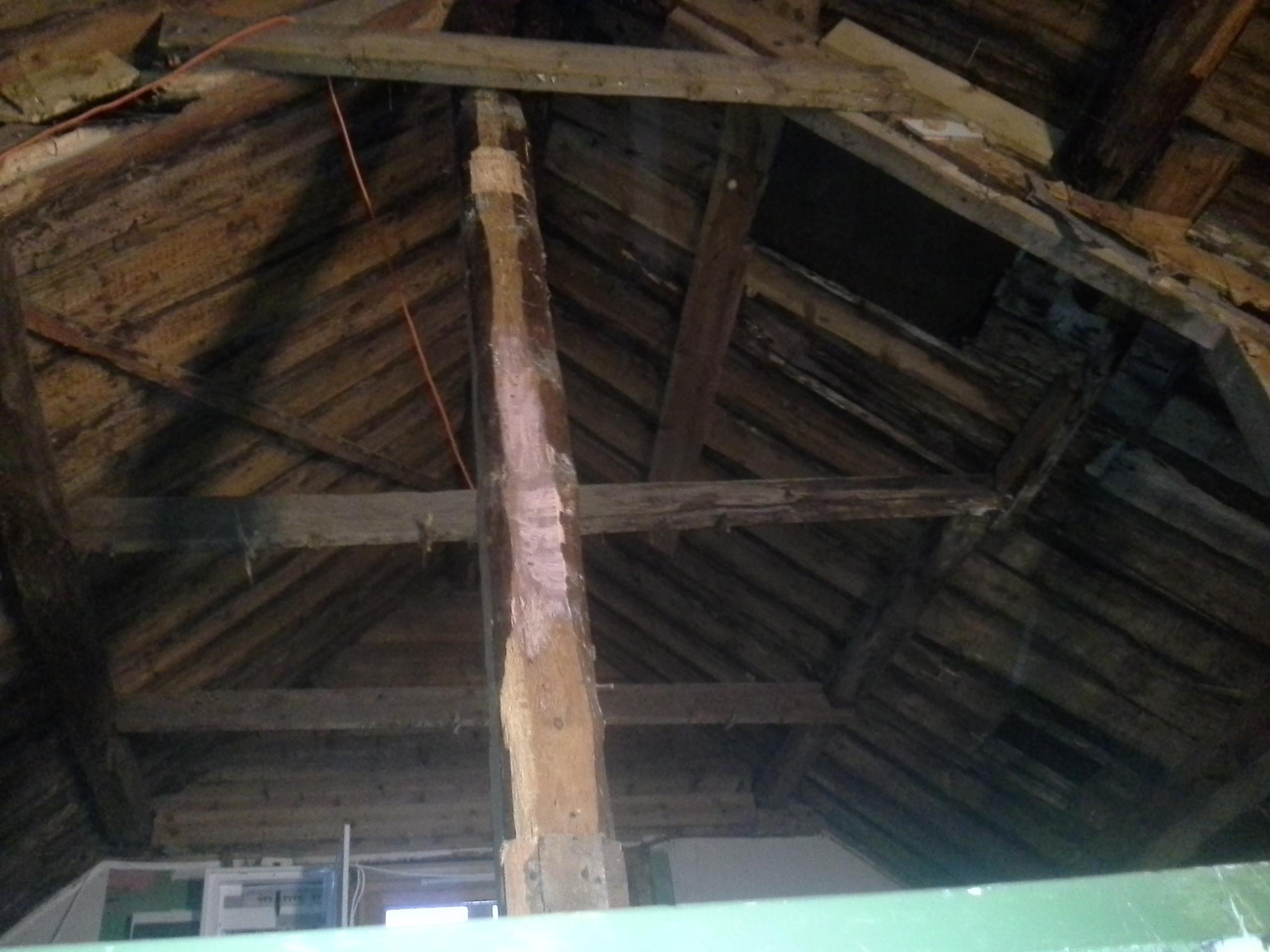 potet93: renovering av gammelt tømmerhus ca 1850 - 20131016_165819.jpg - potet93