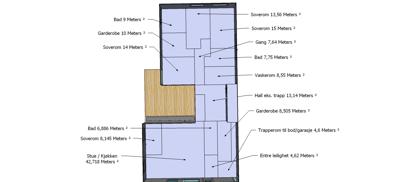 Funkis i tilknytning til 50-talls-hus. Behøver innspill! - Planlosning 1 etg.png - ml2013