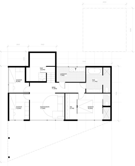 Raksa: Hvilken type konstruksjon bør benyttes på dette huset? - fasaderplan4.jpg - raksa