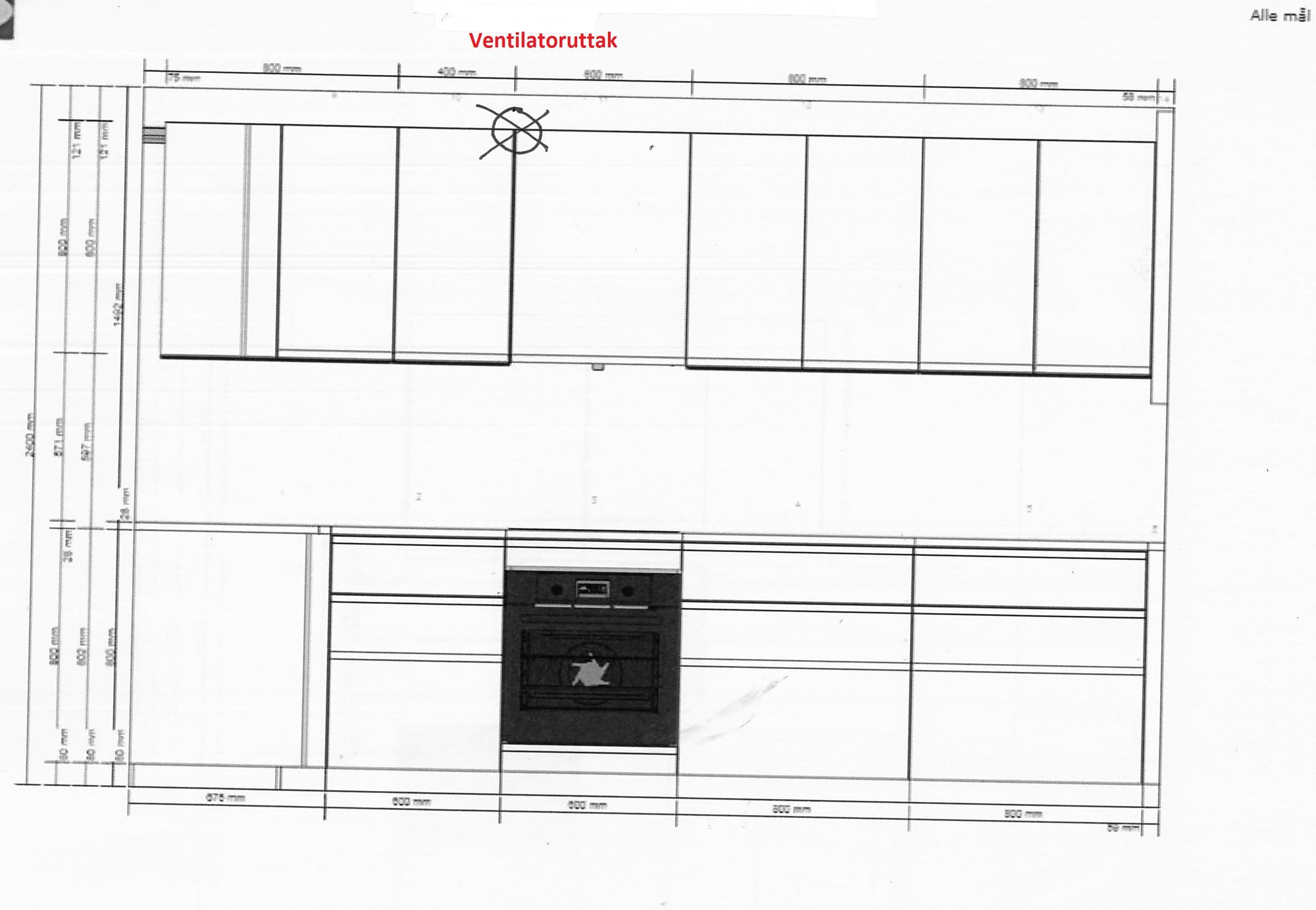 Kutte hjørner på IKEA kjøkkenskap - vent.jpg - Larsellara