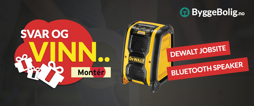 Vinn en DeWALT Jobsite Bluetooth Speaker fra Monter - delta i vår FB konkurranse - middle.png - Jafo