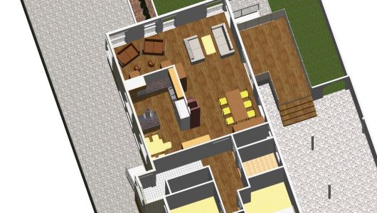 Påbygging av 80-talls husbankhus - hus layout 3D v12.jpg - pmykle