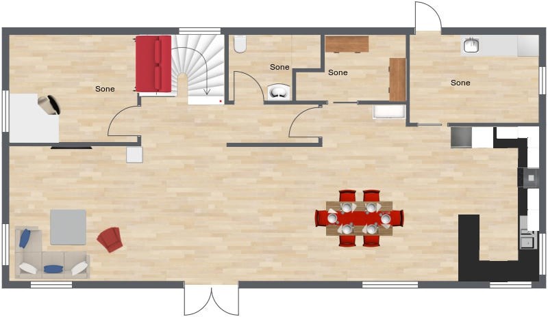 Min planløsning - RoomSketcher Kirovskveien 23 - versjon 3, 2.etasje - 13022015 104720.jpg - Rajliv