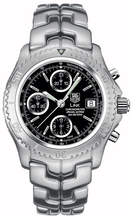 Solid og velholdt Tag Heuer Chronograph Link som tåler en støyt! - link.jpg - Challenger