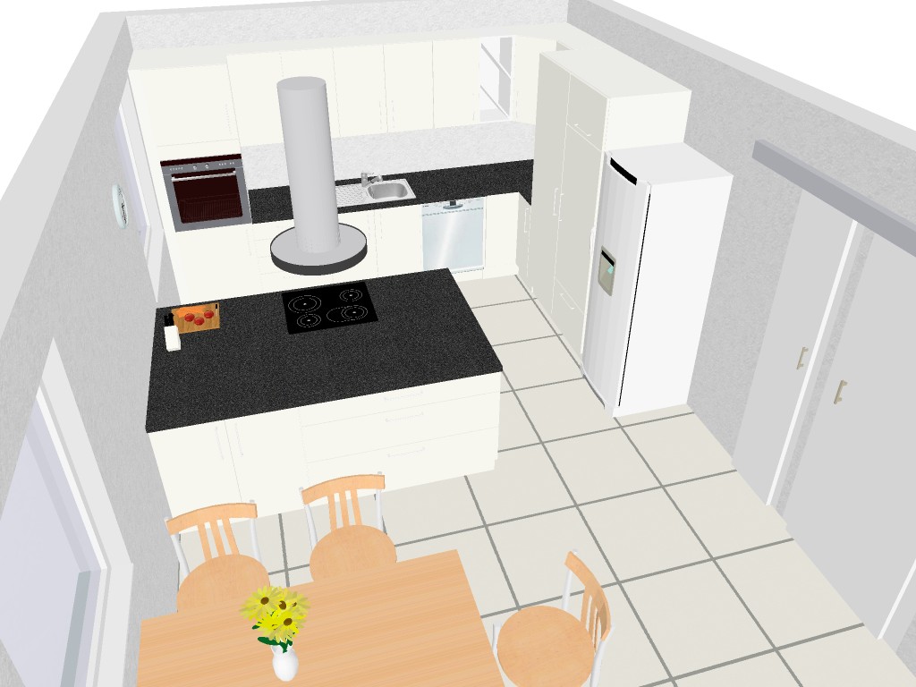 Kjøkken i nybygg - innspill til vår planløsning? :) - Kjøkkentegning.jpg - Miesol
