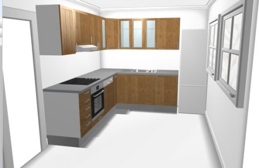 Tømrer79: Innspill på kjøkken i leilighet på Jessheim - kjøkken11.jpg - tømrer79